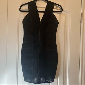 Black Bandage Mini Dress